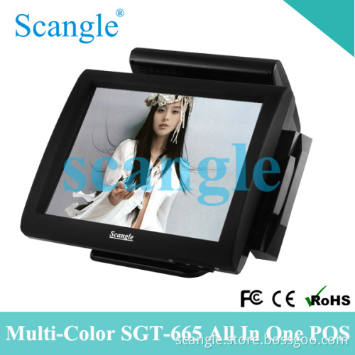 All in One POS Terminal with Customer Display Point of Sale System (SGT-665)